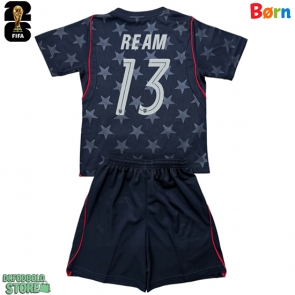 Forente stater Tim Ream #13 Replika Babytøj Udebanesæt Børn VM 2026 Kortærmet (+ Korte bukser)